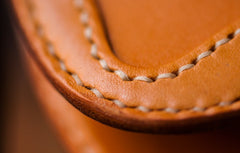 Handmade Leather Biker Mens Cool Car Key Wallet Coin Wallet Pouch Car KeyChain for Men