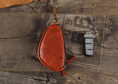 Genuine Leather Mens Cool Key Wallet Car Key Change Coin Holder Car Key Case for Men