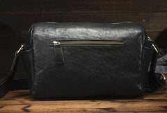 Cool Mens Leather Messenger Bag Crossbody Bag Travel Messenger Bags For Men - iwalletsmen