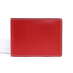 Leather Mens Slim license Wallet Card Wallets Slim Wallet Front Pocket Wallet for Men - iwalletsmen