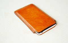 Handmade Mens Leather iPhonex xr plus 6s 7s plus iPhone Case - iwalletsmen