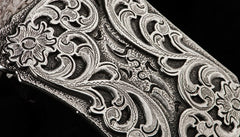 Handmade Genuine Leather Mens Belt Custom Cool Leather Men White Black Belt for Men