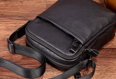 Cool Leather Mens Small Messenger Bag Cool Crossbody Bags for men - iwalletsmen