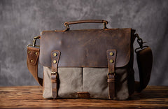 Canvas Mens Cool Messenger Bag iPad Bag Chest Bag Bike Bag Cycling Bag for men