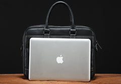 Handmade Leather Mens Cool Messenger Bag Work Bag Business Bag Briefcase Bag for men