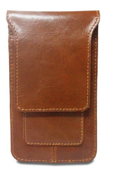 Cool Slim Mens Leather Cell Phone Holsters Belt Pouch Waist Bag for Men - iwalletsmen