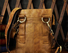 Leather Belt Pouches Cell Phone Holsters for Men Waist Bag BELT BAG Shoulder Bag For Men - iwalletsmen