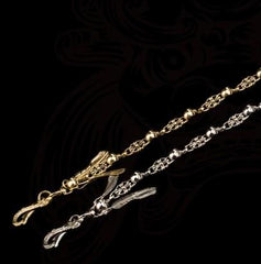 Brass silver biker trucker Tibetan wallet Chains for chain wallets biker wallet trucker wallet