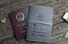 Handmade Leather Mens Cool billfold Wallet Passport Card Holder Small Card Slim Wallets for Men
