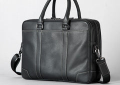 Handmade Leather Mens Cool Messenger Bag Work Bag Business Bag Briefcase Bag for men