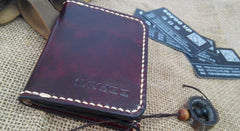 Leather Mens Front Pocket Bifold Small Wallets Card Wallet for Men - iwalletsmen