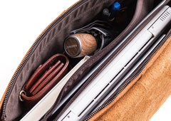 Genuine Leather Mens Cool Messenger Bag Work Bag Satchel Bag Briefcase Bag for men