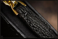Handmade Leather Chinese Dragon Tooled Mens Wallet Cool Chain Wallet Biker Wallet for Men