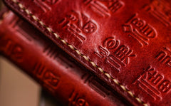Handmade Leather Tooled Mens Cool Car Key Wallet Car Key Holder Car KeyChain for Men