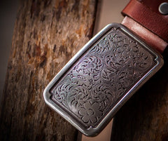 Handmade Genuine Leather Mens Belt Custom Cool Leather Men Black Belt for Men