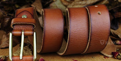 Handmade Genuine Leather Mens Leather Men Brown Black Belt for Men Cool Leather Belt