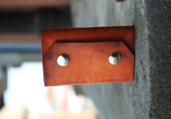 Handmade Mens Leather Key Holder Key Wallet Small Key Wallet for Men - iwalletsmen