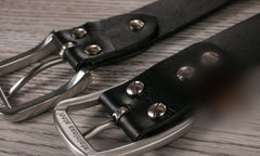 Handmade Genuine Custom Leather Mens Leather Men Beige Belt for Men - iwalletsmen