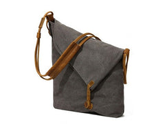 Mens Canvas Rustic Courier Bag Side Bag Messenger Bag Camera Shoulder Bag for Men - iwalletsmen