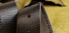 Handmade Genuine Leather Mens Leather Men Brown Black Belt for Men Cool Leather Belt