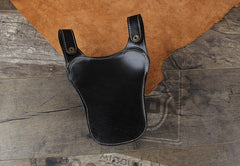 Leather Belt Pouch Mens Small Cases Waist Bag Hip Pack Belt Bag Fanny Pack Bumbag for Men