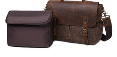 Mens Canvas Camera Handbag Camera Side Bag Camera Shoulder Bag for Men - iwalletsmen