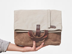 Mens Canvas Cool Side Bag Messenger Bag Canvas Handbag Canvas Tote for Men - iwalletsmen