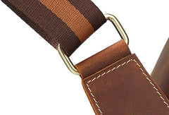 Cool Leather Chest Bag Sling Bag Sling Crossbody Bag Sling Travel Bag Sling Hiking Bag For Men - iwalletsmen