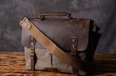 Canvas Mens Cool Messenger Bag iPad Bag Chest Bag Bike Bag Cycling Bag for men
