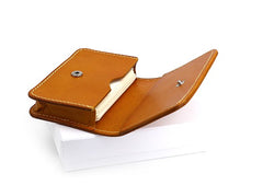Cool Leather Mens Card Wallet Front Pocket Wallets Small Change Wallet for Men - iwalletsmen
