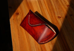 Handmade Mens Cool Leather Glasses Case Glasses Box Glasses Holder Eyeglass Case - iwalletsmen