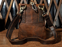 Cool Mens Leather Side Bag Belt Pouch Holster Belt Case Pack Waist Pouch for Men - iwalletsmen