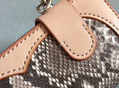 Handmade Leather Biker Wallet Mens Cool Chain Wallet Trucker Wallet with Chain