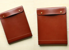 Handmade Mens Leather iPad Case Leather File Case Holder - iwalletsmen
