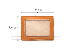 Leather Mens Card Wallet Card Holder Front Pocket Wallet Small Slim Wallet for Men - iwalletsmen