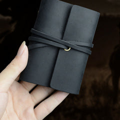 Handmade Leather Floral Mens Cool billfold Wallet Card Holder Small Card Slim Wallets for Men