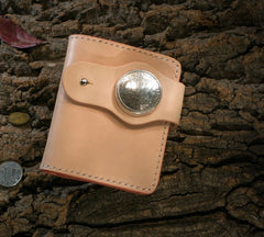 Handmade Leather billfold Mens Chain Biker Wallet Cool Leather Wallet With Chain Wallets for Men