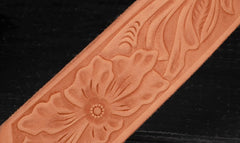 Handmade Genuine Custom God's Hand Cool Leather Mens Leather Men Beige Belt for Men