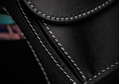 Handmade Leather Boa Skin Tooled Mens billfold Wallet Cool Slim Wallet Biker Wallet for Men
