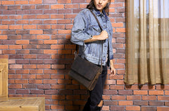 Cool Brown Vintage Leather Mens Messengers Bag Shoulder Bag for Men - iwalletsmen