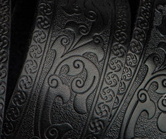 Handmade Genuine Leather Mens Belt Custom Cool Leather Men Black Belt for Men