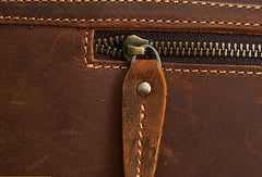 Vintage Mens Leather Briefcase Business Handbag Shoulder Bags For Men - iwalletsmen