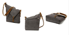 Mens Canvas Rustic Courier Bag Side Bag Messenger Bag Camera Shoulder Bag for Men - iwalletsmen