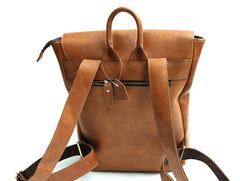 Cool Leather Mens Backpack Travel Backpack Laptop Backpack for men - iwalletsmen