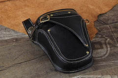 Leather Belt Pouch Mens Small Cases Waist Bag Hip Pack Belt Bag Fanny Pack Bumbag for Men