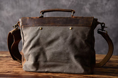 Canvas Mens Cool Messenger Bag iPad Bag Chest Bag Bike Bag Cycling Bag for men