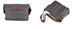 Mens Canvas Camera Messenger Bag Camera Side Bag Camera Shoulder Bag for Men - iwalletsmen