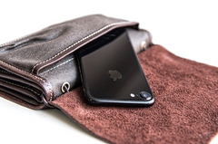 Handmade Leather Mens Cool Long Leather Wallet Bifold Bulky Clutch Wallet for Men - iwalletsmen