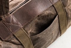 Canvas Mens Cool Weekender Bag Travel Bag Duffle Bags Overnight Bag Holdall Bag for men - iwalletsmen