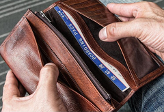 Handmade Leather Mens Cool Long Leather Wallet Bifold Clutch Wallet for Men - iwalletsmen